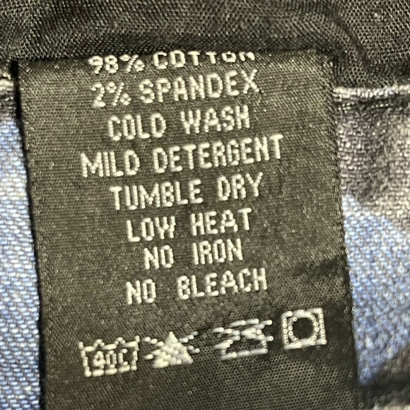 HOT TOPIC RUDE MENS BLUE CAMOUFLAGE SKINNY JEANS 28x32 EUC - Picture 9 of 9